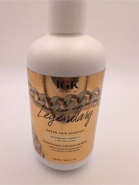 IGK - Legendary Dream Hair Shampoo with Red Sea Algae 8 oz. New